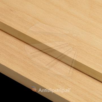 Trapstrip proefstaal 8mm X 250mm Messing gepolijst