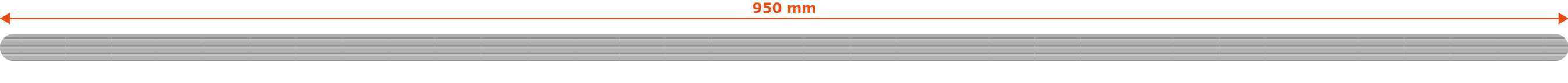 Voorgesneden Antislipstrip met ronde hoeken